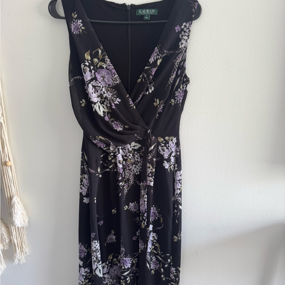 Black Floral Dress